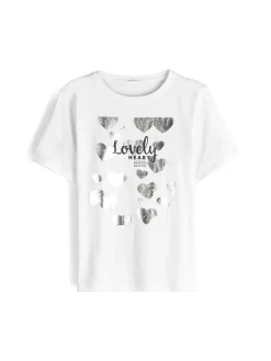 GATE Bawełniana koszulka z nadrukiem| Koszulki I Topy·Koszulki|Koszulki I Topy·Koszulki Z Nadrukiem