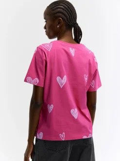 GATE Bawełniana koszulka z nadrukiem| Koszulki I Topy·Koszulki|Koszulki I Topy·Koszulki Z Nadrukiem