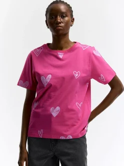 GATE Bawełniana koszulka z nadrukiem| Koszulki I Topy·Koszulki|Koszulki I Topy·Koszulki Z Nadrukiem