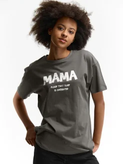 GATE Bawełniana koszulka z nadrukiem| Koszulki I Topy·Koszulki|Koszulki I Topy·Koszulki Z Nadrukiem