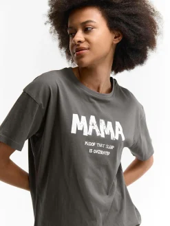 GATE Bawełniana koszulka z nadrukiem| Koszulki I Topy·Koszulki|Koszulki I Topy·Koszulki Z Nadrukiem