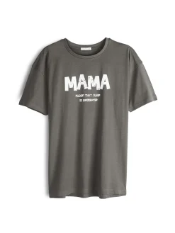 GATE Bawełniana koszulka z nadrukiem| Koszulki I Topy·Koszulki|Koszulki I Topy·Koszulki Z Nadrukiem