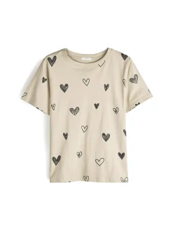 GATE Bawełniana koszulka z nadrukiem| Koszulki I Topy·Koszulki|Koszulki I Topy·Koszulki Z Nadrukiem