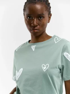 GATE Bawełniana koszulka z nadrukiem| Koszulki I Topy·Koszulki|Koszulki I Topy·Koszulki Z Nadrukiem