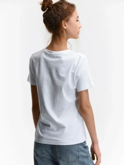 GATE Bawełniana koszulka z nadrukiem| Koszulki I Topy·Koszulki|Koszulki I Topy·Koszulki Z Nadrukiem