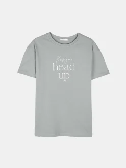 GATE Bawełniana koszulka z nadrukiem| Koszulki I Topy·Koszulki|Koszulki I Topy·Koszulki Z Nadrukiem