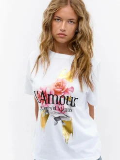 GATE Bawełniana koszulka z nadrukiem| Koszulki I Topy·Koszulki|Koszulki I Topy·Koszulki Z Nadrukiem