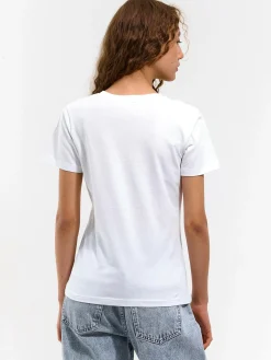 GATE Bawełniana koszulka z nadrukiem| Koszulki I Topy·Koszulki|Koszulki I Topy·Koszulki Z Nadrukiem