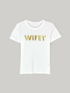 GATE Bawełniana koszulka z nadrukiem| Koszulki I Topy·Koszulki|Koszulki I Topy·Koszulki Z Nadrukiem