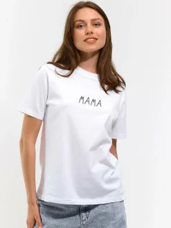 GATE Bawełniana koszulka z nadrukiem| Koszulki I Topy·Koszulki|Koszulki I Topy·Koszulki Z Nadrukiem