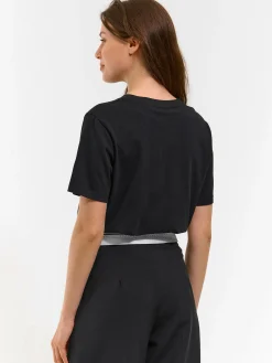 GATE Bawełniana koszulka z nadrukiem| Koszulki I Topy·Koszulki|Koszulki I Topy·Koszulki Z Nadrukiem