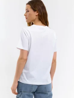 GATE Bawełniana koszulka z nadrukiem| Koszulki I Topy·Koszulki|Koszulki I Topy·Koszulki Z Nadrukiem