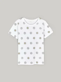 GATE Bawełniana koszulka z nadrukiem| Koszulki I Topy·Koszulki|Koszulki I Topy·Koszulki Z Nadrukiem