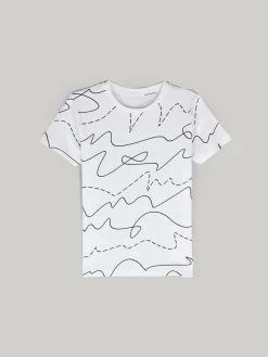 GATE Bawełniana koszulka z nadrukiem| Koszulki I Topy·Koszulki|Koszulki I Topy·Koszulki Z Nadrukiem