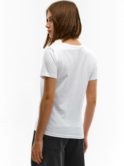 GATE Bawełniana koszulka z nadrukiem| Koszulki I Topy·Koszulki|Koszulki I Topy·Koszulki Z Nadrukiem