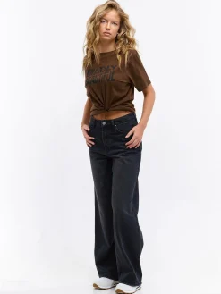 GATE Bawełniana koszulka z nadrukiem| Koszulki I Topy·Koszulki|Koszulki I Topy·Koszulki Z Nadrukiem