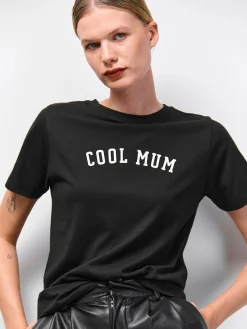 GATE Bawełniana koszulka z nadrukiem| Koszulki I Topy·Koszulki|Koszulki I Topy·Koszulki Z Nadrukiem