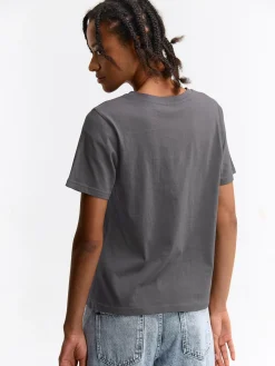 GATE Bawełniana koszulka z nadrukiem| Koszulki I Topy·Koszulki|Koszulki I Topy·Koszulki Z Nadrukiem