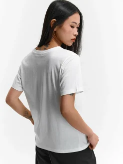 GATE Bawełniana koszulka z nadrukiem| Koszulki I Topy·Koszulki|Koszulki I Topy·Koszulki Z Nadrukiem