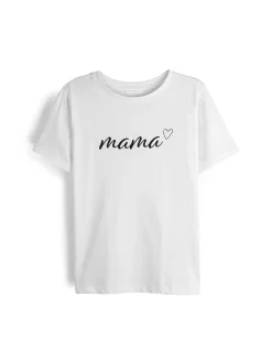 GATE Bawełniana koszulka z nadrukiem| Koszulki I Topy·Koszulki|Koszulki I Topy·Koszulki Z Nadrukiem