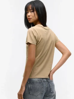 GATE Bawełniana koszulka z nadrukiem| Koszulki I Topy·Koszulki|Koszulki I Topy·Koszulki Z Nadrukiem