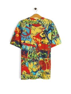 GATE Bawełniana koszulka z nadrukiem| Koszulki·Koszulki ☀️|Koszulki·Koszulki Z Nadrukiem