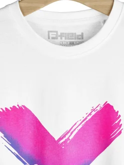 GATE Bawełniana koszulka z nadrukiem| Koszulki·Koszulki ☀️|Koszulki·Koszulki Z Nadrukiem