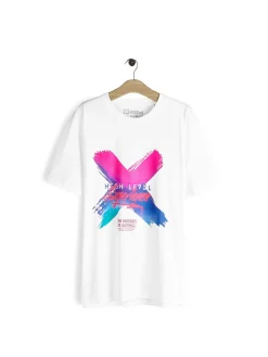 GATE Bawełniana koszulka z nadrukiem| Koszulki·Koszulki ☀️|Koszulki·Koszulki Z Nadrukiem