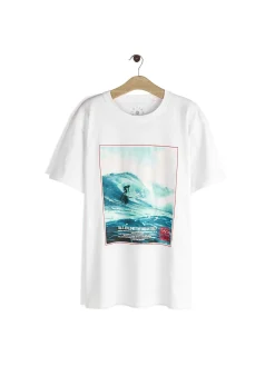 GATE Bawełniana koszulka z nadrukiem| Koszulki·Koszulki ☀️|Koszulki·Koszulki Z Nadrukiem