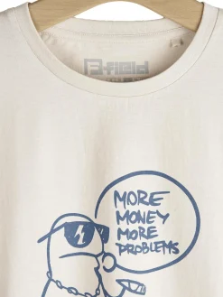 GATE Bawełniana koszulka z nadrukiem| Koszulki·Koszulki ☀️|Koszulki·Koszulki Z Nadrukiem