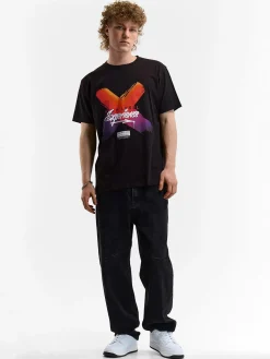 GATE Bawełniana koszulka z nadrukiem| Koszulki·Koszulki ☀️|Koszulki·Koszulki Z Nadrukiem