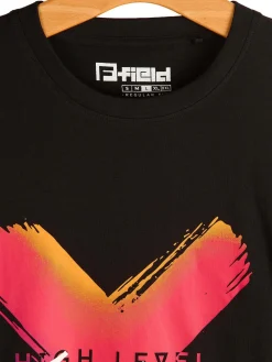 GATE Bawełniana koszulka z nadrukiem| Koszulki·Koszulki ☀️|Koszulki·Koszulki Z Nadrukiem