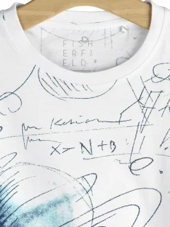 GATE Bawełniana koszulka z nadrukiem| Koszulki·Koszulki ☀️|Koszulki·Koszulki Z Nadrukiem