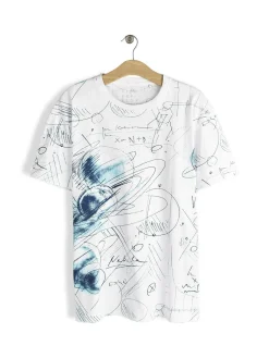 GATE Bawełniana koszulka z nadrukiem| Koszulki·Koszulki ☀️|Koszulki·Koszulki Z Nadrukiem