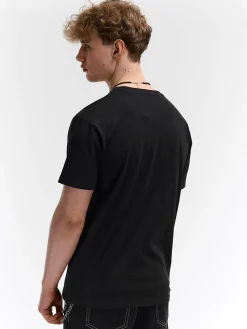 GATE Bawełniana koszulka z nadrukiem| Koszulki·Koszulki ☀️|Koszulki·Koszulki Z Nadrukiem