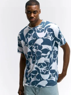 GATE Bawełniana koszulka z nadrukiem| Koszulki·Koszulki ☀️|Koszulki·Koszulki Z Nadrukiem