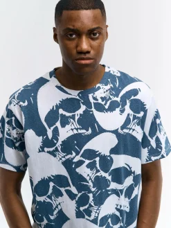 GATE Bawełniana koszulka z nadrukiem| Koszulki·Koszulki ☀️|Koszulki·Koszulki Z Nadrukiem