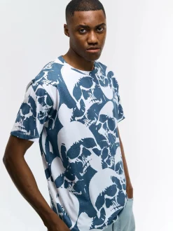 GATE Bawełniana koszulka z nadrukiem| Koszulki·Koszulki ☀️|Koszulki·Koszulki Z Nadrukiem