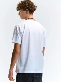 GATE Bawełniana koszulka z nadrukiem| Koszulki·Koszulki ☀️|Koszulki·Koszulki Z Nadrukiem