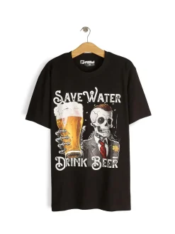 GATE Bawełniana koszulka z nadrukiem| Koszulki·Koszulki ☀️|Koszulki·Koszulki Z Nadrukiem