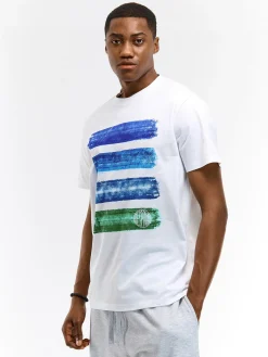 GATE Bawełniana koszulka z nadrukiem| Koszulki·Koszulki ☀️|Koszulki·Koszulki Z Nadrukiem