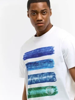 GATE Bawełniana koszulka z nadrukiem| Koszulki·Koszulki ☀️|Koszulki·Koszulki Z Nadrukiem