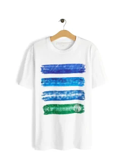 GATE Bawełniana koszulka z nadrukiem| Koszulki·Koszulki ☀️|Koszulki·Koszulki Z Nadrukiem