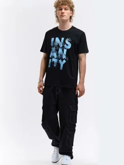 GATE Bawełniana koszulka z nadrukiem| Koszulki·Koszulki ☀️|Koszulki·Koszulki Z Nadrukiem