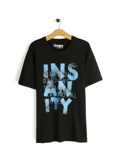 GATE Bawełniana koszulka z nadrukiem| Koszulki·Koszulki ☀️|Koszulki·Koszulki Z Nadrukiem