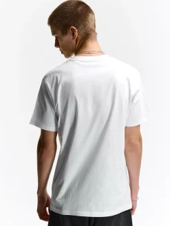 GATE Bawełniana koszulka z nadrukiem| Koszulki·Koszulki ☀️|Koszulki·Koszulki Z Nadrukiem