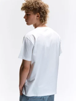 GATE Bawełniana koszulka z nadrukiem| Koszulki·Koszulki ☀️|Koszulki·Koszulki Z Nadrukiem