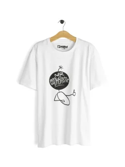 GATE Bawełniana koszulka z nadrukiem| Koszulki·Koszulki ☀️|Koszulki·Koszulki Z Nadrukiem