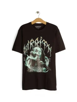 GATE Bawełniana koszulka z nadrukiem| Koszulki·Koszulki ☀️|Koszulki·Koszulki Z Nadrukiem