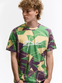 GATE Bawełniana koszulka z nadrukiem| Koszulki·Koszulki ☀️|Koszulki·Koszulki Z Nadrukiem